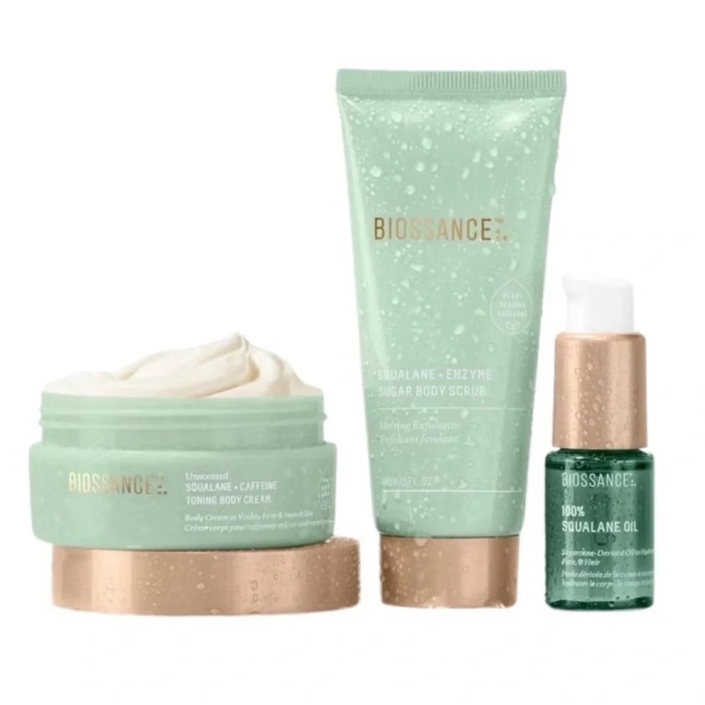 Biossance Smooth Start Body Set Travel Size
